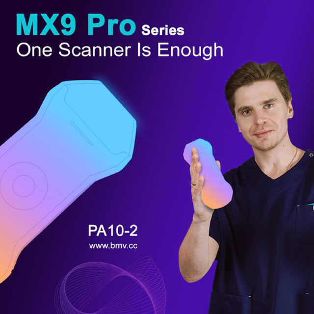 MX9 Pro PA10-2 3in1 Linear/Convex/Phased Array (Fifth Generation) 192 Elements